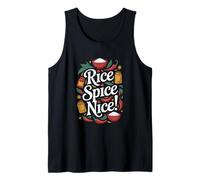 Fried Rice Spice Nice Hot Rice Camiseta sin Mangas