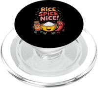 Fried Rice Spice Nice Hot Rice PopSockets PopGrip para MagSafe