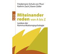 Friedemann Schulz von Th Miteinander reden von A bis Z: Lexikon d (Tapa blanda)