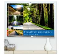 Friedliche Einsamkeit: Natur in ihrer stillen Pracht (hochwertiger Premium Wandkalender 2026 DIN A2 quer), Kunstdruck in Hochglanz: Der Kalender zeigt ... die Ruhe und Gelassenheit ausstrahlen.