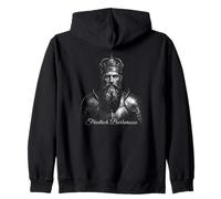 Friedrich Barbarroja Emperador Medieval del Sacro Imperio Romano Germánico Sudadera con Capucha