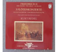 Friedrich II: Der Grosse / 3 Flotenkonzerte