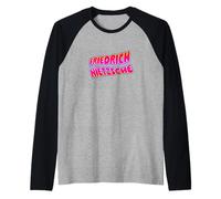 Friedrich Nietzsche Camiseta Manga Raglan