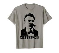Friedrich Nietzsche Camiseta - Silhouette Camiseta