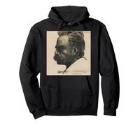 Friedrich Nietzsche ECCE Homo Filósofo Filosofía Pensador Sudadera con Capucha