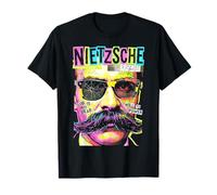 Friedrich Nietzsche Nietzscheanism Funny Pop Art Filosofía Camiseta