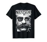 Friedrich Nietzsche Nietzscheanism Funny Pop Art Filosofía Camiseta