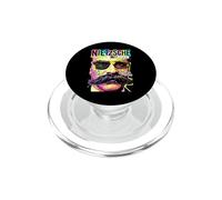 Friedrich Nietzsche Nietzscheanism Funny Pop Art Filosofía PopSockets PopGrip para MagSafe