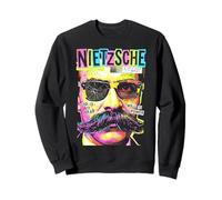 Friedrich Nietzsche Nietzscheanism Funny Pop Art Filosofía Sudadera