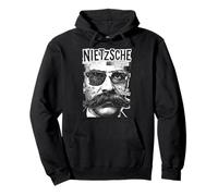 Friedrich Nietzsche Nietzscheanism Funny Pop Art Filosofía Sudadera con Capucha