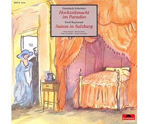 Friedrich Schröder - Hochzeitsnacht im Paradies/Raymond: Saison in Salzburg (Polydor) / Vinyl record [Vinyl-LP]