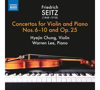 Friedrich Seitz Friedrich Seitz: Concertos for Violin and (CD) (Importación USA)