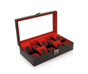 Friedrich23 Caja de Relojes Carbon 10 - Negro