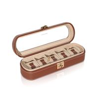 Friedrich23 Estuche Cordoba para 5 Relojes con Ventana - Marrón