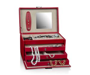 Friedrich23 Estuche de Piel Cordoba - Rojo