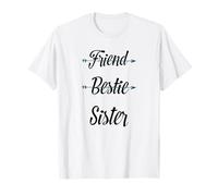 Friend Bestie Soul Sister, lo mejor para 2 o 3 chicas Camiseta