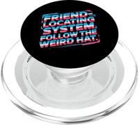 Friend LOCATING System Follow The Weird Hat PopSockets PopGrip para MagSafe