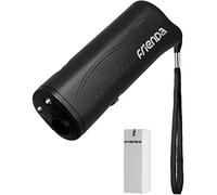 Frienda Ahuyentador de Perros por Ultrasonido LED y Entrenador Dispositivo 3 en 1 Dispositivo de Entrenamiento de Perro Portátil para Detener Ladridos (Negro)