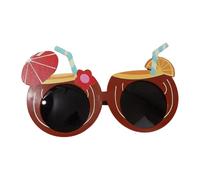 Friendly Eyewear Hawaiian Fruit Designs Accesorio de disfraz ideal para cosplay escenario y viajes, gafas de frutas hawaianas