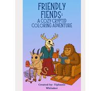 Friendly Fiends: A Cozy Cryptid Coloring Adventure
