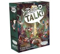 Friendly Skeleton | Trash Talk | Juego De Mesa Party, 100 Cartas, 2 Pantallas De Jugador, 20 Objetos De Tesoro Recuperado | 2-8 Jugadores | 30 Minutos