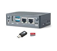 FriendlyElec NanoPi M5 Single Board Computer - Rockchip RK3576 SBC con HDMI, Dual GbE, M.2 NVMe y SDIO WiFi, soporte de memoria UFS 2.0 (8 GB de RAM, con tarjeta TF)