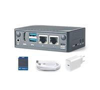 FriendlyElec NanoPi M5 Single Board Computer Rockchip RK3576 SBC con HDMI, Dual GbE, M.2 NVMe y SDIO WiFi, soporte UFS 2.0 (8 GB RAM, 64 GB UFS y fuente de alimentación)