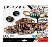 Amigos / Central Perk 2 Sided Jumbo Puzzle 600Pcs Aquarius