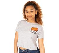 Friends Amigos para Mujer T-Shirt T-Shirt Central Perk Couch TV Show Teens Grey Top Top