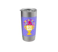 Friends. Best Mom Vaso térmico de acero inoxidable de doble pared