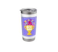 Friends. Best Mom Vaso térmico de acero inoxidable de doble pared