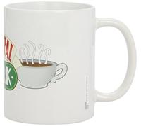 Friends Central Perk Logo Boxed Unisex Taza verde/blanco/Rojo cerámica