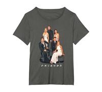 Friends Classy Camiseta, Mujer Tallas Grandes, Asfalto, 5XL Grande