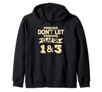 Friends Don't Let Friends Clap On 1 & 3 Camiseta Música divertida Sudadera con Capucha