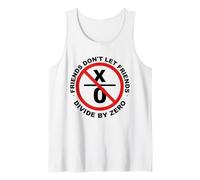 Friends don't let Friends Divides by Zero Camiseta sin Mangas