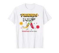 Friends For Life Forever with You (Gráfico de BFF Best Friend) Camiseta