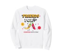 Friends For Life Forever with You (Gráfico de BFF Best Friend) Sudadera