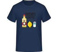 Friends Forever - Camiseta divertida de la amistad, azul marino, 3XL