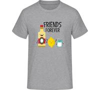 Friends Forever - Camiseta divertida de la amistad, Color gris., 3XL