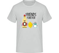 Friends Forever - Camiseta divertida de la amistad, gris claro, 3XL
