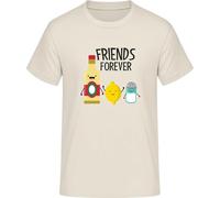 Friends Forever - Camiseta divertida de la amistad, natural, 3XL
