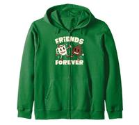 Friends Forever Coffee & Poop Cute Cafeine Lover EduEly Sudadera con Capucha