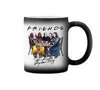 Friends horror movies by stephen king Taza de café negro mágico Mug