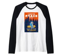 Friends. I Came for Peace Camiseta Manga Raglan