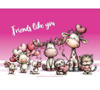 Friends Like You, A friendship Autograph Book: Memories, Messages and Exchange Signatures, End school year, Graduation, Summer Camp