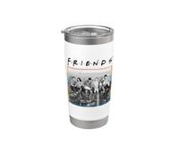 Friends Lunch Break Vaso térmico de acero inoxidable de doble pared