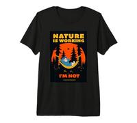 Friends. Nature is Working Camiseta Premium