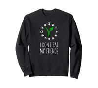 Friends Not Food Powered by Plants Vegan Workout Sudadera