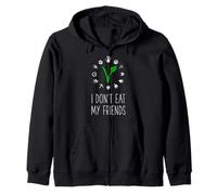 Friends Not Food Powered by Plants Vegan Workout Sudadera con Capucha