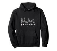 Friends PAPL190 - Logotipo de la serie de televisión de Nueva York Sudadera con Capucha